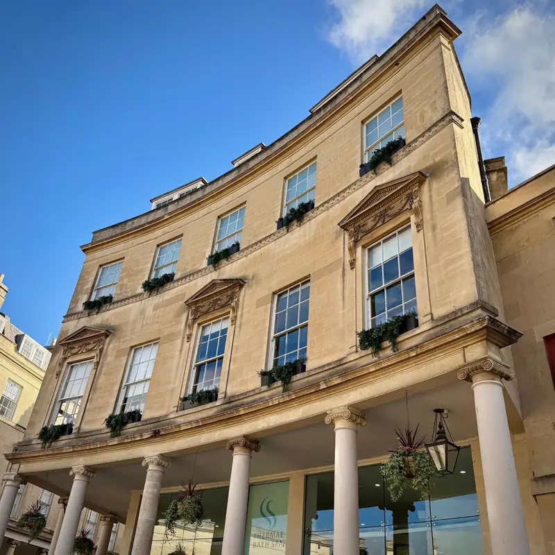 Bath Street and Thermae Bath Spa